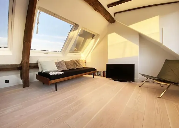 Daire Penthouse With Terrasse And View On Eiffel Tower Paris