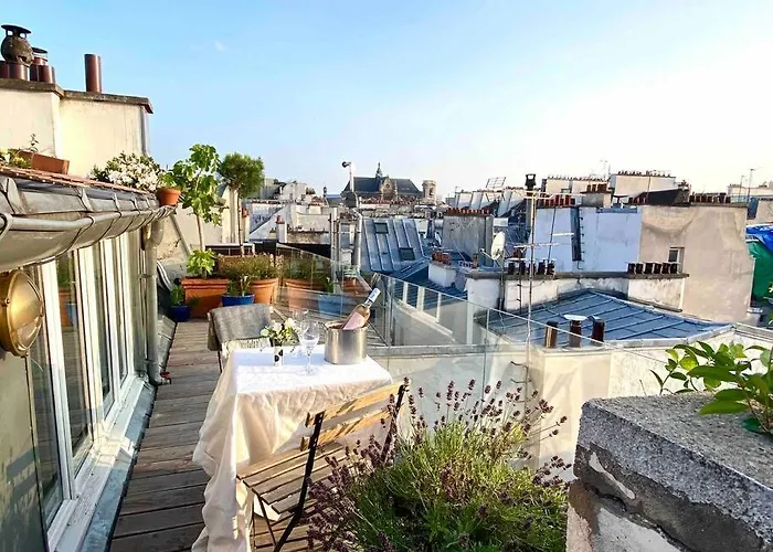 Penthouse With Terrasse And View On Eiffel Tower Daire Paris